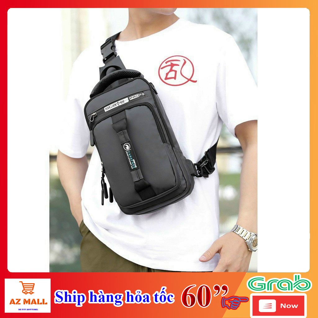 Túi Đeo Chéo Nam Kiêm Balo Thời Trang Bền Đẹp Trống Bụi Trống Nước | BigBuy360 - bigbuy360.vn