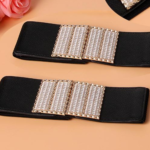 Dây belt đai váy hạt cho váy suông H12