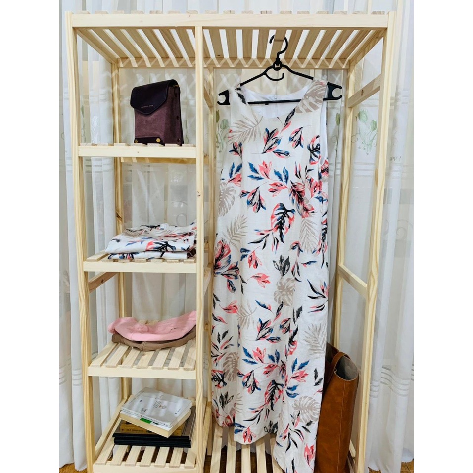 Hình ảnh thật- Đầm Maxi Linen Tôn Dáng - Rosemarystore