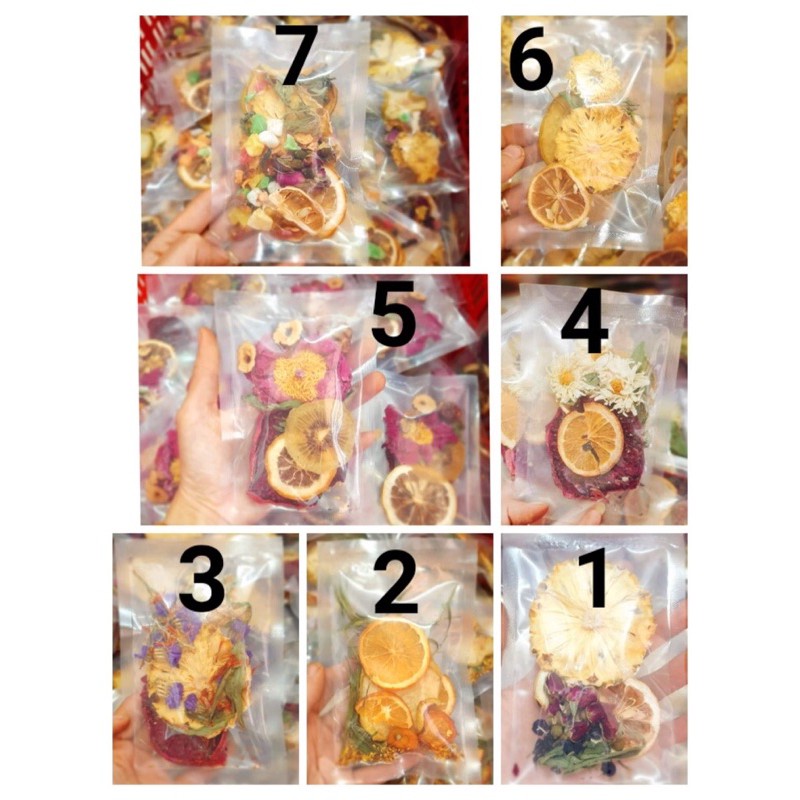 Trà hoa detox gói dùng thử