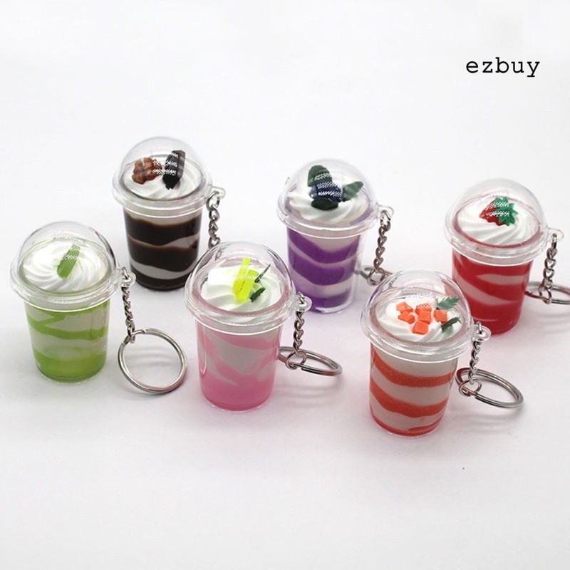 Móc khoá trà sữa siêu yêu