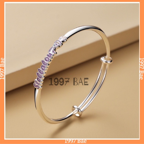 Vòng tay thỏ Stella Lou bạc 925 cao cấp không gỉ và có khớp điều chỉnh size phía sau