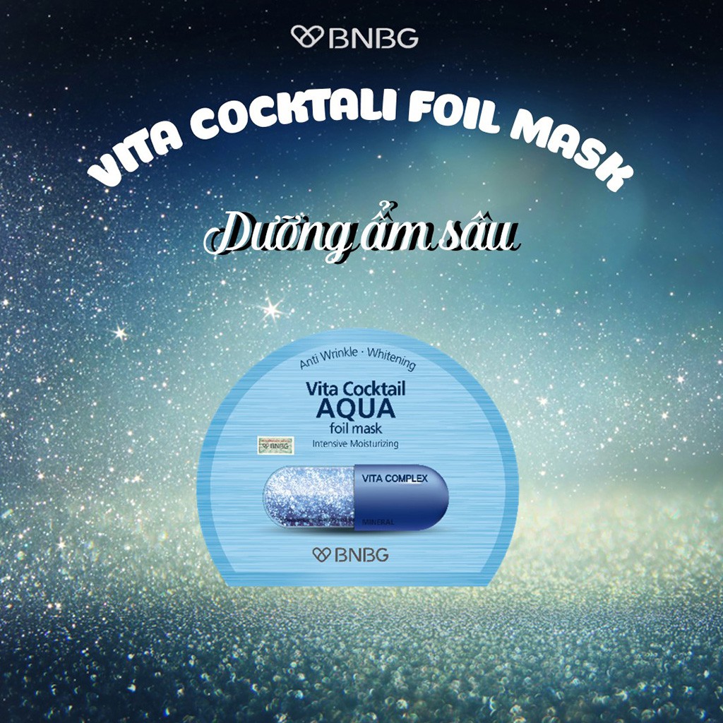 Mặt Nạ BNBG Vita Cocktail Foil Mask 30ml