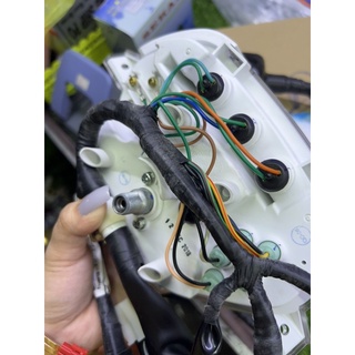 Đồng hồ wave blade đỏ gắn wave nhỏ