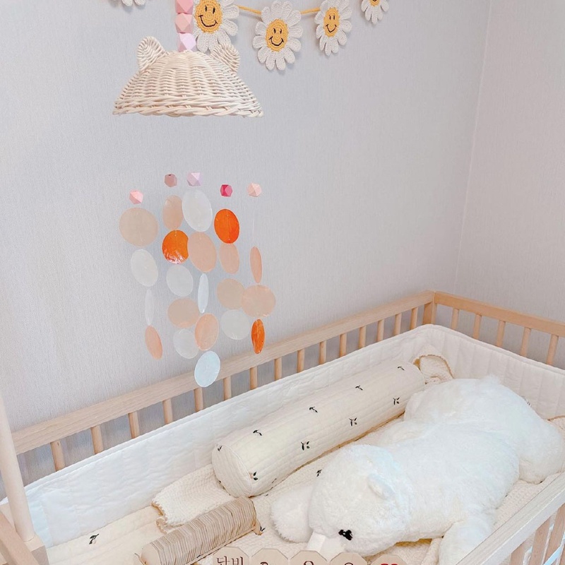 Chuông Gió Vỏ Sò Tự Nhiên Handmade Treo Nôi Em Bé