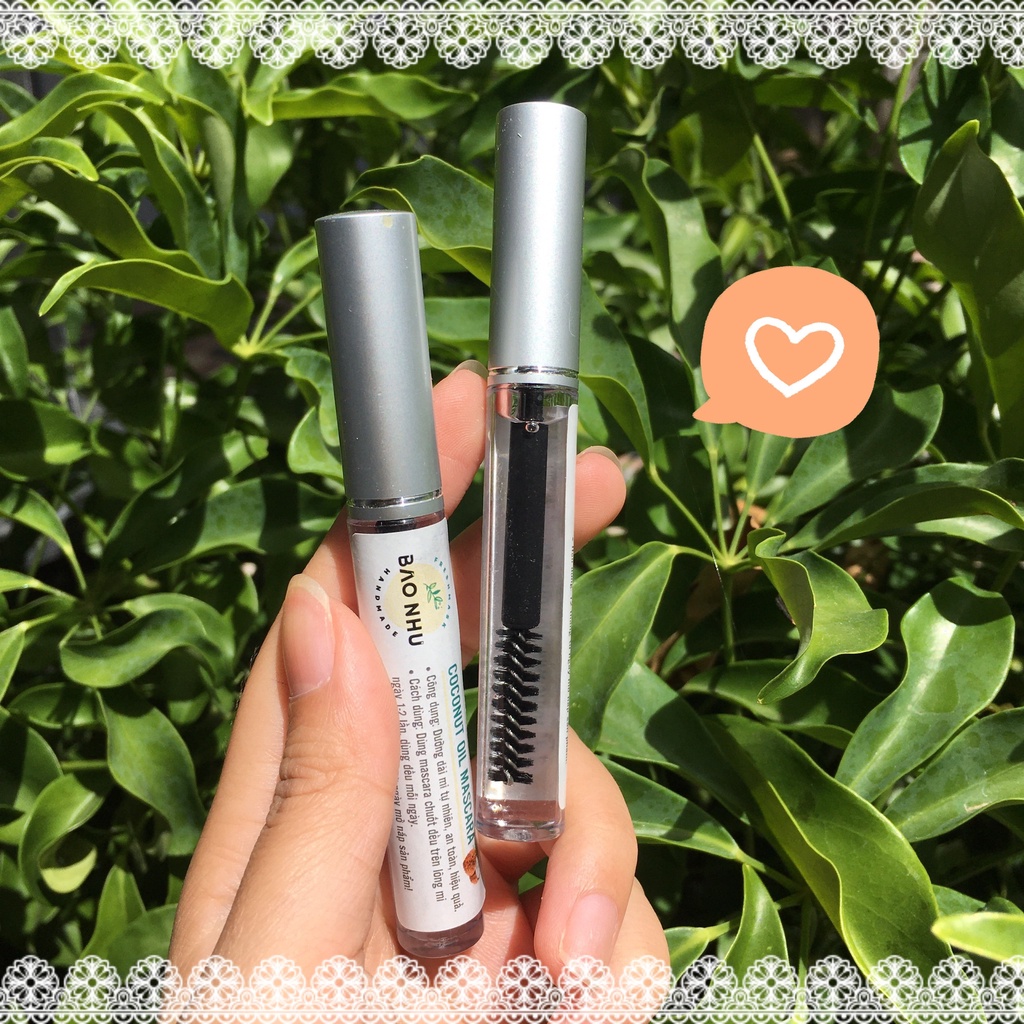 Bộ Đôi Mascara Siêu Dưỡng Mi, Mày Tự Nhiên - COCONUT &amp; CASTOR OIL