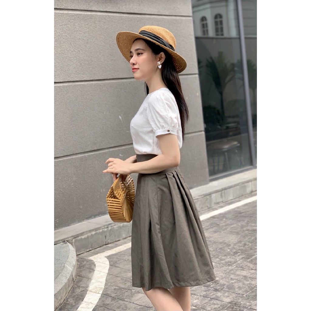 MINX - Váy Midi Pleated