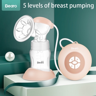 Bearo Single-sided electric breast pump Dual use between battery and USB interface for easy portability With USB free