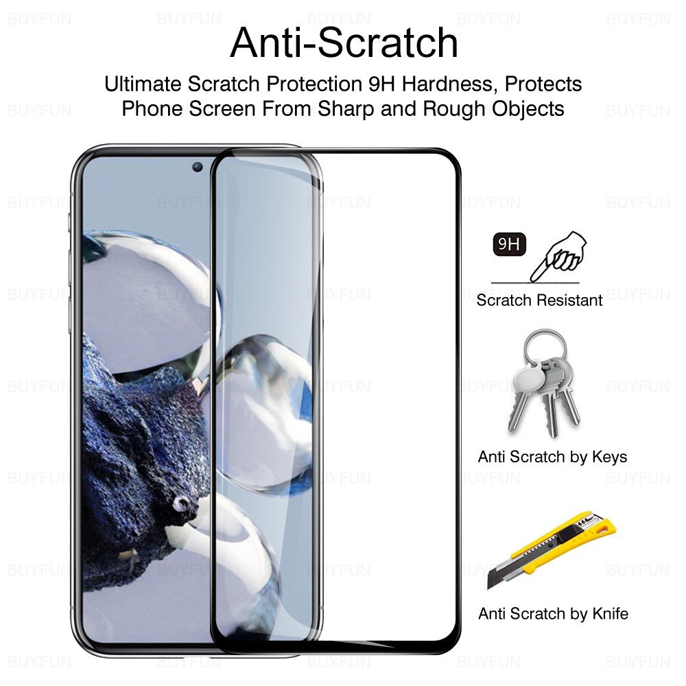 2 Kính Cường Lực HD Bảo Vệ Màn Hình Cho Xiaomi Mi 12T Pro 6.67inch Xiaomi Xaomi 12T
