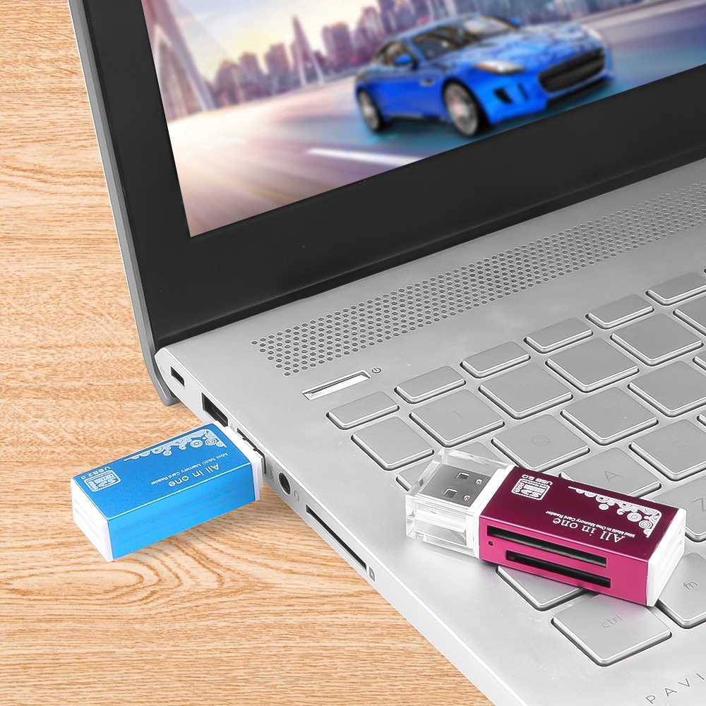 Đầu đọc thẻ nhớ cổng USB 2.0 4 trong 1 tiện dụng | BigBuy360 - bigbuy360.vn