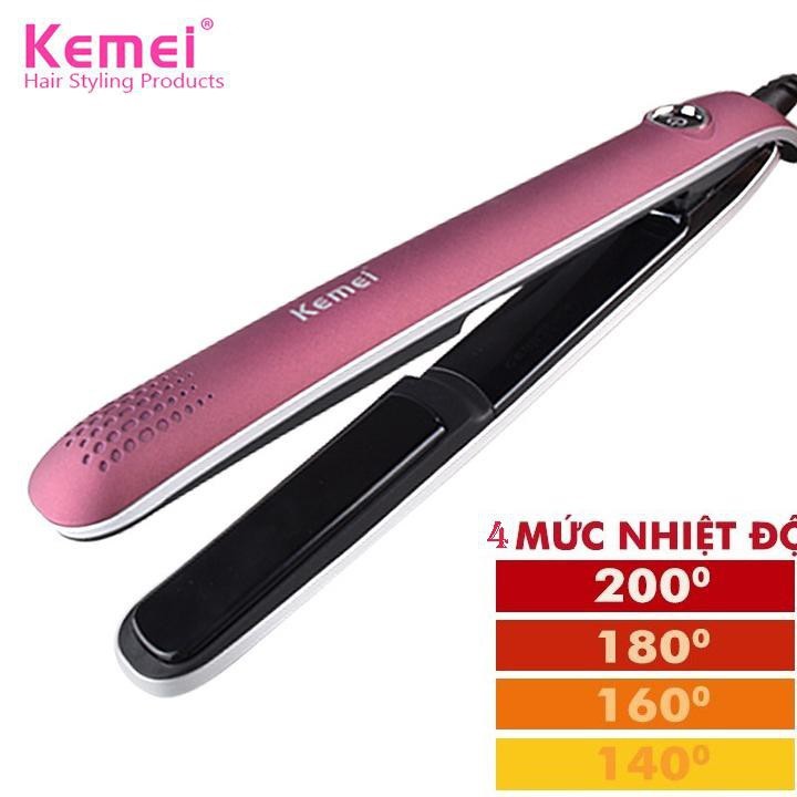 Máy Duỗi Tóc 4 Mức Điều Chỉnh Nhiệt Độ KEMEI 2203