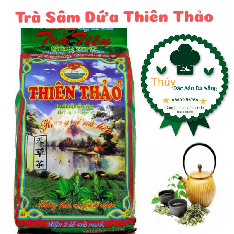 Trà Sâm Dứa Thiên Thảo 350gr thơm ngon