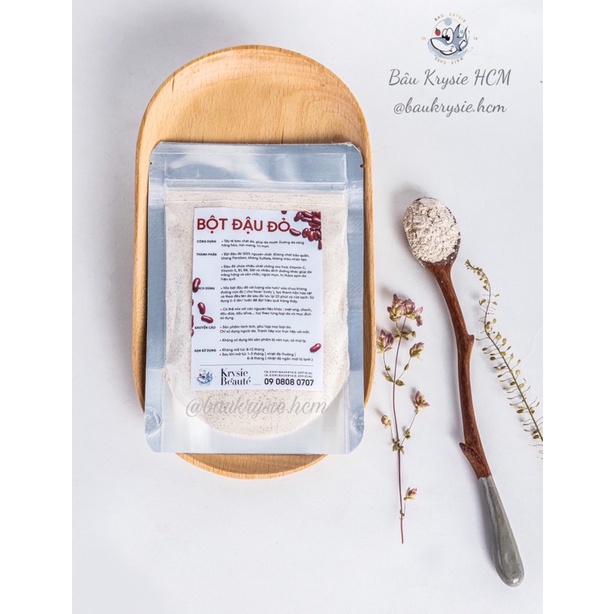 Bột đậu đỏ nguyên chất sạch mịn 100% Organic - Bột handmade | BigBuy360 - bigbuy360.vn