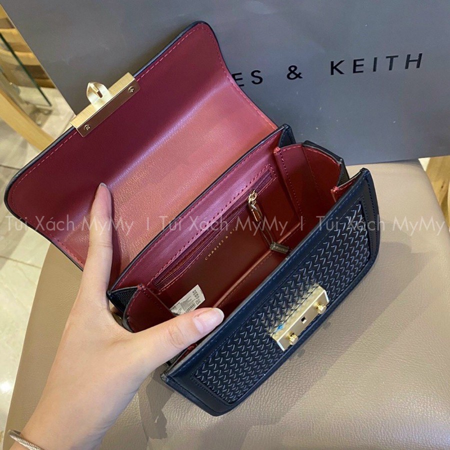 Túi Xách Thời Trang Khuy Bấm CNK Hoạ Tiết Da Đan Vặn Xoắn Cao Cấp Siêu Hot Trend | BigBuy360 - bigbuy360.vn