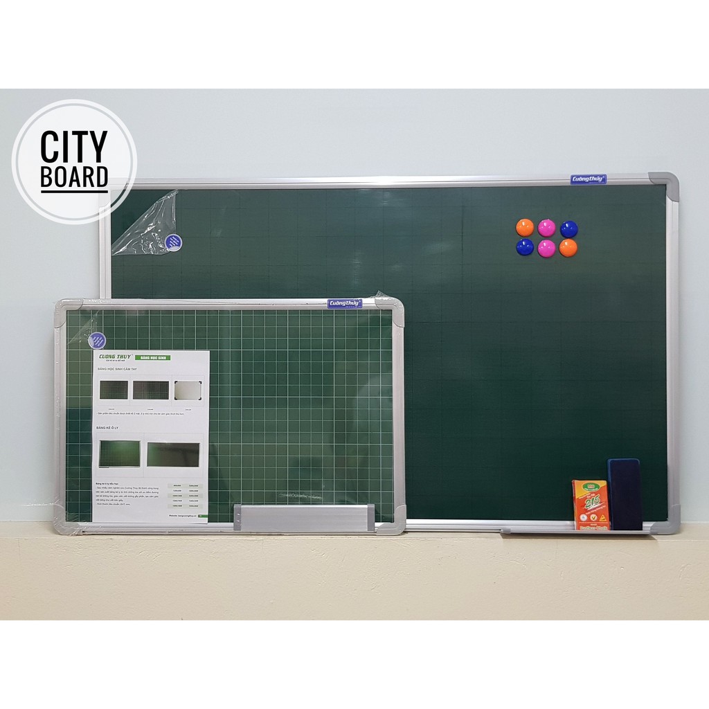 Bảng kẻ ô ly , KT : 60x100cm dòng Sandard - Bảng Cường Thúy