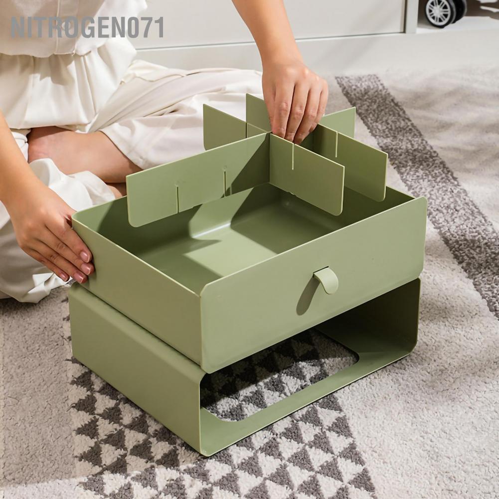 Hộp đựng đồ lót/ vớ chống bụi có thể xếp chồng lên nhau