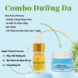 combo dưỡng da princess