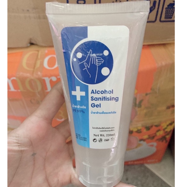 XẢ (dạng tuyp) Gel rửa tay khô kháng khuẩn 200ml-
