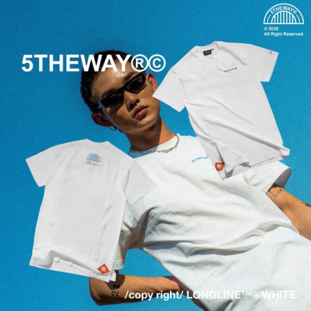 áo tee dài longline 5theway