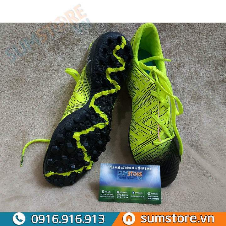 Giày Đá Banh Messi Nemeziz TB Pro Cực Chất - Xanh Lá (Đã Khâu Mũi)