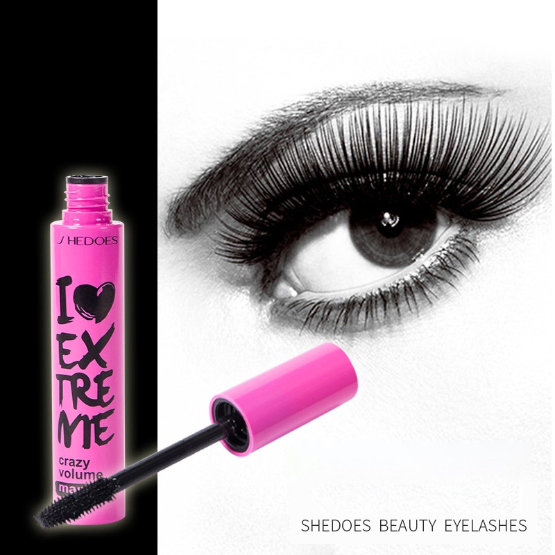 Mascara Đầu Cọ silicone Kháng Nước Chống Nhòe Chuốt Mi Dài Và Dày Hơn JP5