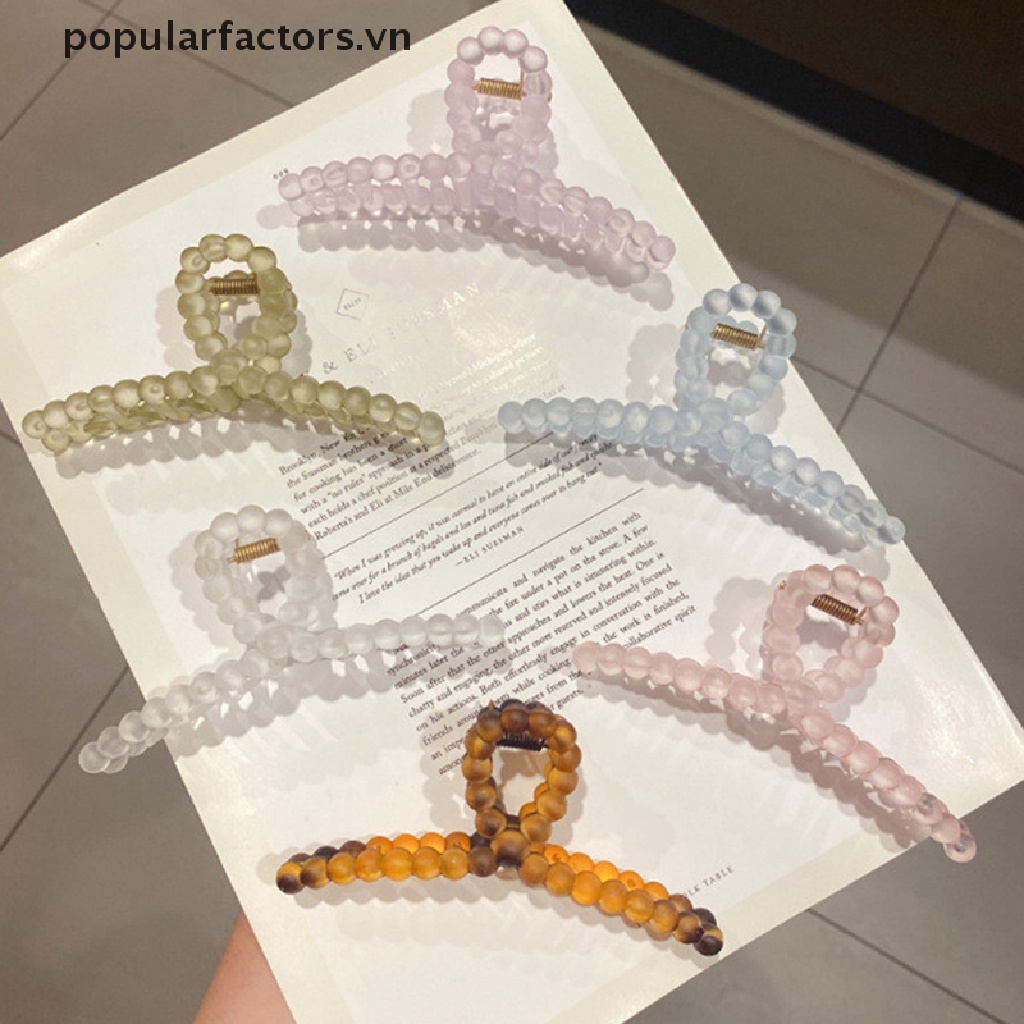 Kẹp Tóc Càng Cua Tạo Kiểu Chéo Thanh Lịch Thời Trang Cho Nữ