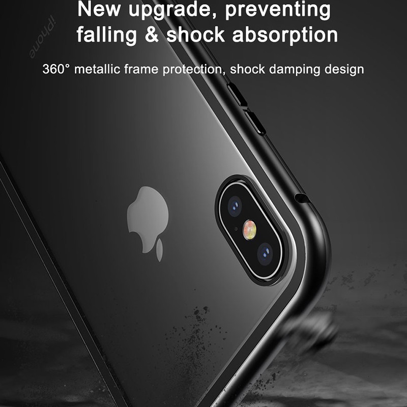 Ốp điện thoại mặt kính trong suốt cho iPhone 12 11 Pro MAX XS Max XR XS X 6 6s 6Plus 6sPlus 7 8 7Plus 8Plus | BigBuy360 - bigbuy360.vn