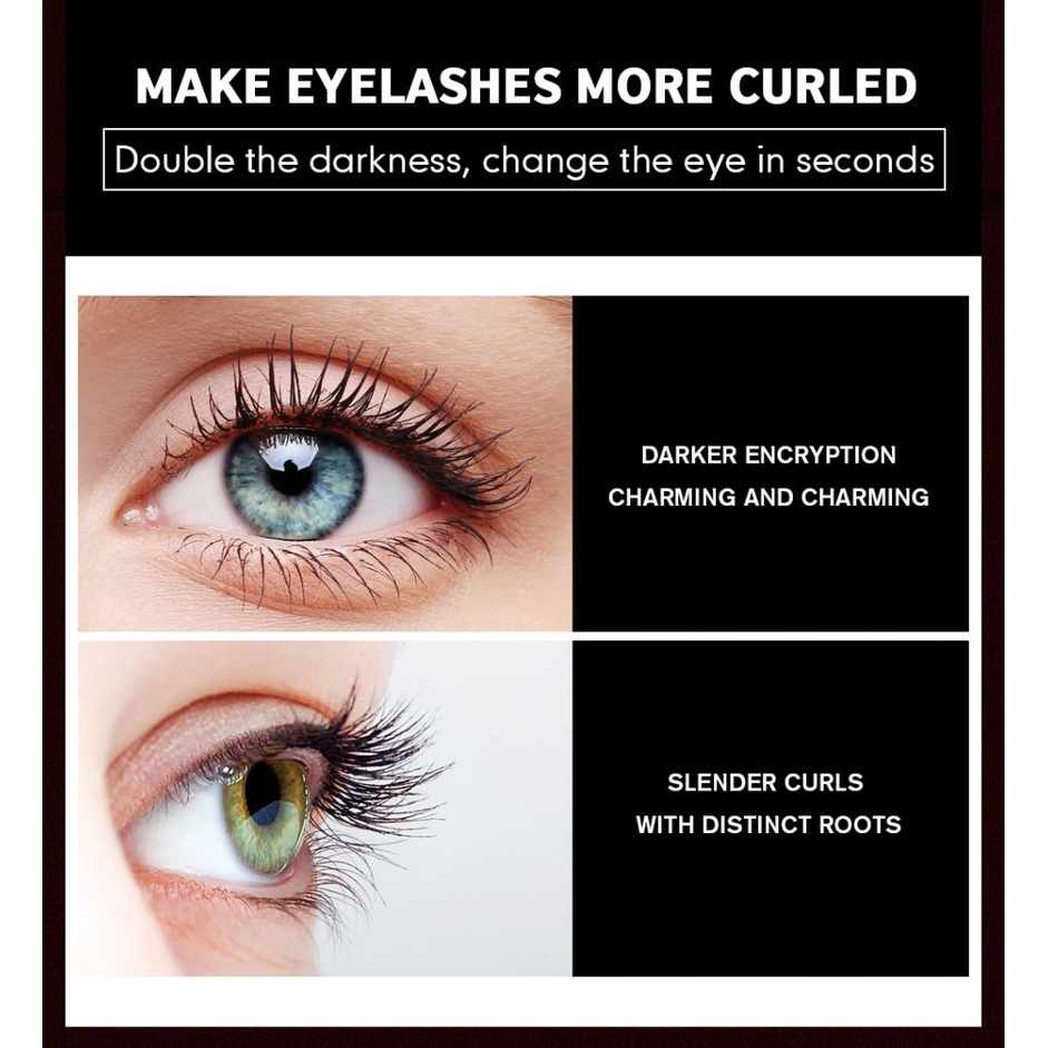 Mascara Saniye 3D Màu Đen Làm Cong Dày Và Dài Mi Chống Thấm Nước Lâu Trôi | BigBuy360 - bigbuy360.vn