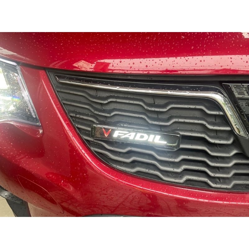 Led logo Fadil gắn mặt ga lăng lưới tản nhiệt led Grille led Fadil Vinfast