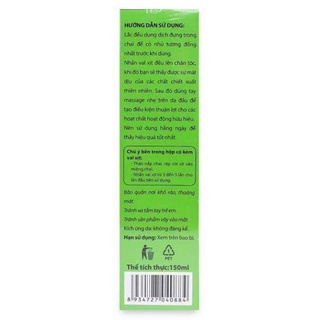 Chuyển phát nhanh THORAKAO LOTION DƯỠNG TÓC 120ML (TINH DẦU BƯỞI)
