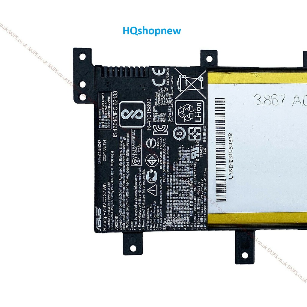⚡️[Pin zin] Pin laptop Asus F555L F555LF F555LA F555LB F555LN C21N1347 pin zin
