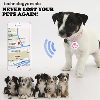 Móc khóa có định vị GPS/điện thoại chống thất lạc hình dấu chân chó dễ thương
