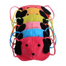 Khẩu trang vải hình gấu 3 lớp, mềm mịn, xinh yêu cho bé ( 0-1 tuổi )