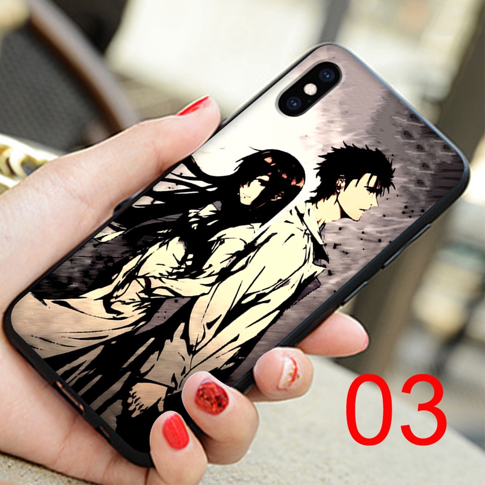 Ốp Điện Thoại Silicon Mềm Hình Anime Steins Gate Cho Iphone 11 Pro Xs Max Xr X 7 8 6 6s Plus No96