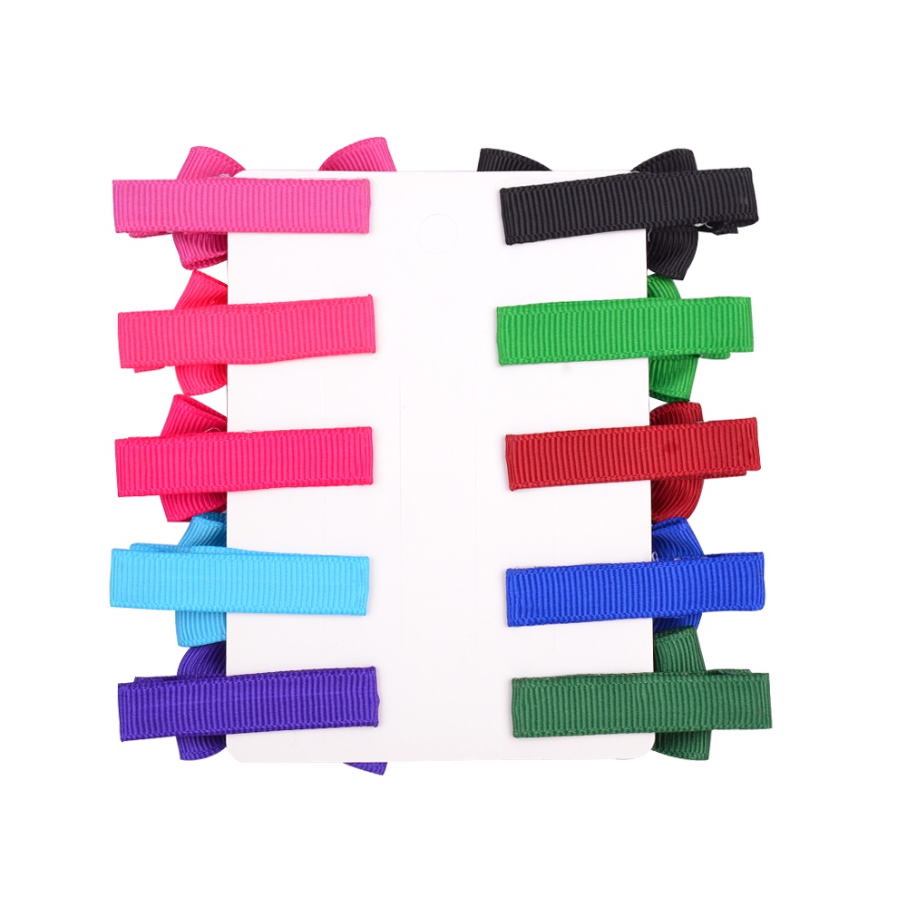 Bộ 10 Kẹp tóc KIDSBOWS hình nơ nhỏ nhắn dễ thương dành cho bé gái