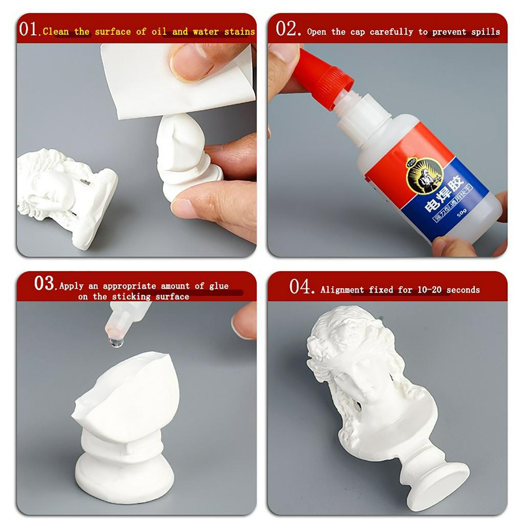 Keo Hàn 50g Đa Năng Siêu Dính Trong Suốt 10 Giây Không Độc Hại