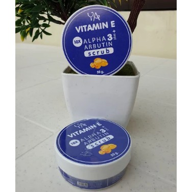[CHÍNH HÃNG] Kem Tẩy Tế Bào Chết Ya Vitamin E Alpha Arbutin 3 Plus Thái Lan