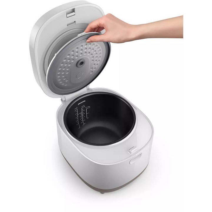 Nồi cơm điện tử philips HD4533, 1.8 lít, đốt nóng 3D thông minh, lòng nồi siêu dày 3,0 mm