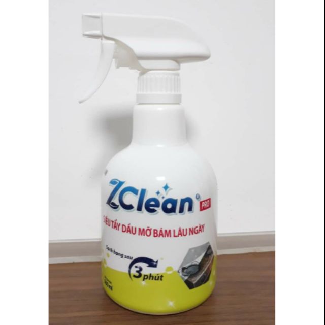 SIÊU TẨY DẦU MỠ BÁM LÂU NGÀY ZCLEAN