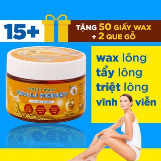 Combo Wax Lông + Mỡ Trăn Triệt Lông Shiny ( Tặng 50 Giấy, Que Wax ) - CWL