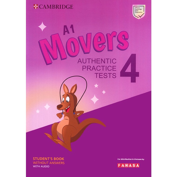 Sách - Cambridge A1 Movers 4 - Student's book (nghe qua QR)