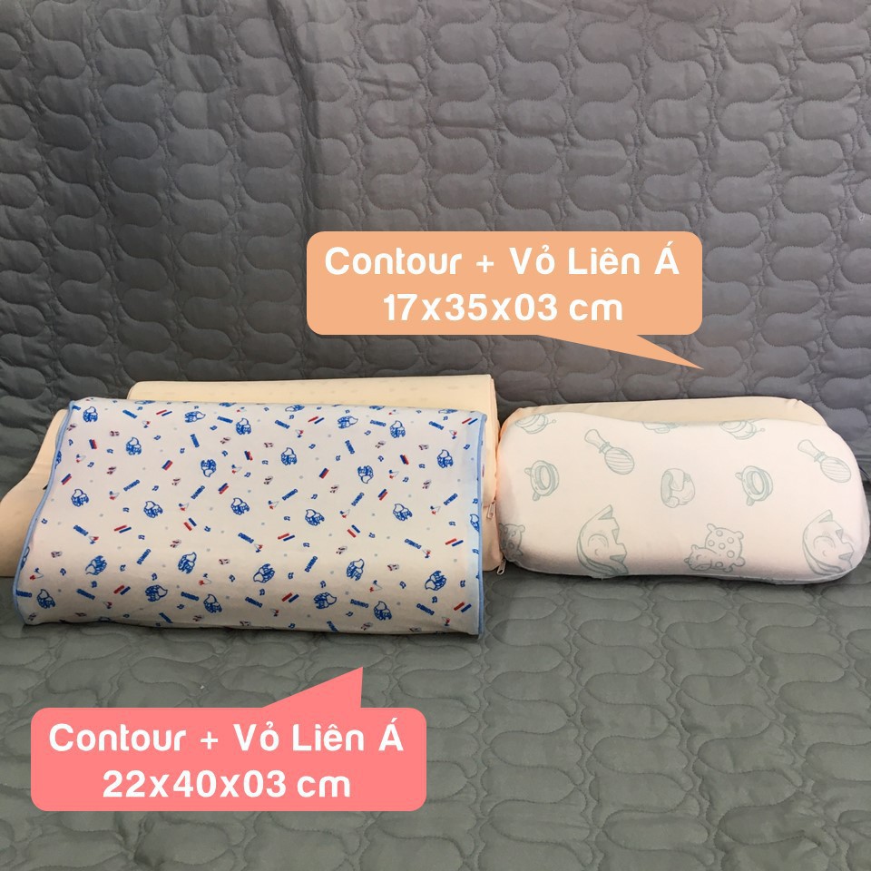 Gối cao su em bé Liên Á - CHỐNG NGẠT, CHỐNG Mỏi