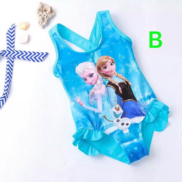 Bộ bơi Elsa size 5-14y (12-50kg)