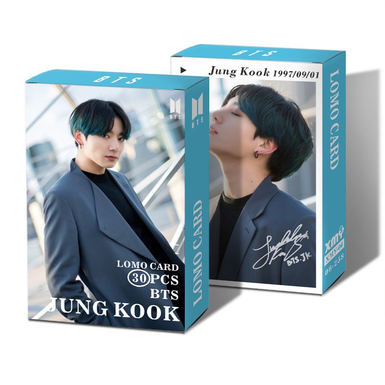 Hộp ảnh Lomo card Jungkook BTS