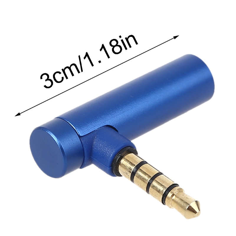 Đầu Nối Chuyển Đổi Góc Phải 3 5mm 90 Độ 3 5mm 3 5mm Chuyên Dụng