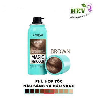 Xịt Nhuộm Tóc Tạm Thời L'Oreal Paris Magic Retouch 75ml