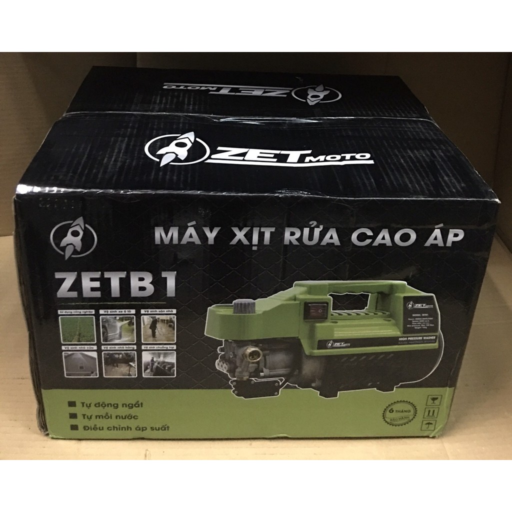 Máy Rửa Xe Hồng Ký ZETB1 (2kw-220v) Có chỉnh áp, bh 12 tháng