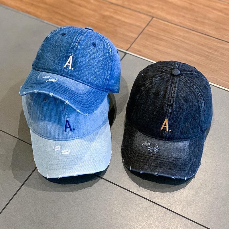 Mũ Lưỡi Trai denim Chất Lượng Cao Nhiều Kiểu Dáng Thời Trang