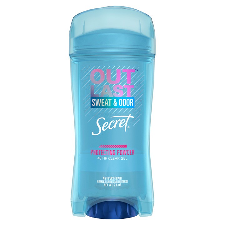 Lăn khử mùi nữ Secret Clear gel Protecting Powder 73g - BX3710