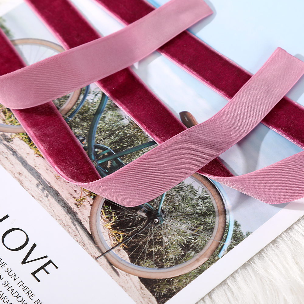 Kẹp Tóc Dây Ruy Băng Phong Cách Retro